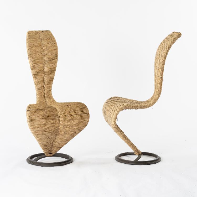 Bild 1 zu Objekt, Set of two 'S' chairs, 1988, Tom Dixon, Cappellini, Arosio, 152B 587