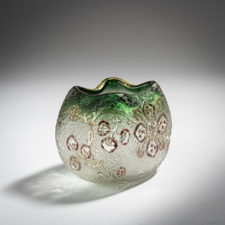 Bild 2 zu Objekt, Vase 'Papillons et fleurons', 1893, Daum Fr&egrave;res, Nancy, 153B 87