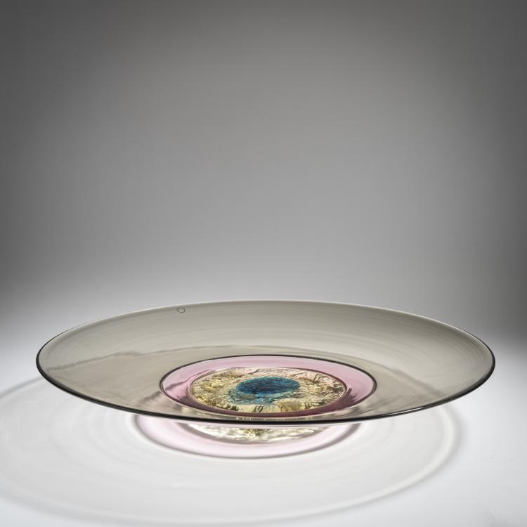 Bild 2 zu Objekt, Decorative plate 'Omaggio a Tapio Wirkkala', 1996, Tapio Wirkkala, Venini & C., Murano, 155C 804