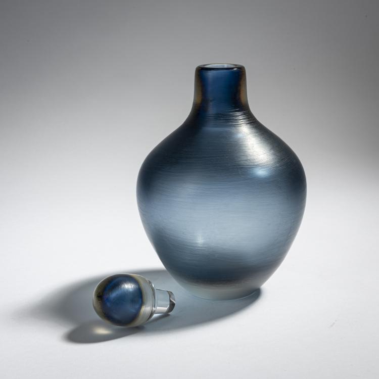 Bild 1 zu Objekt, 'Inciso' bottle, 1956/57, Paolo Venini, Venini & C., Murano, 155C 786