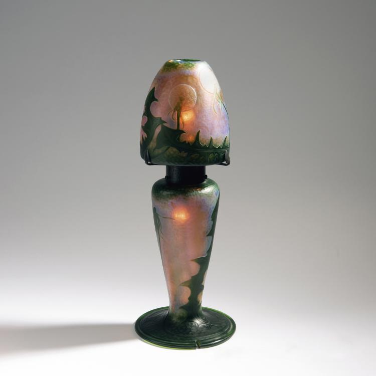 Bild 2 zu Objekt, Martel&eacute;-Tischlampe 'Pissenlits' - 'Chandelles', 1898-1903, Henri Berg&eacute;, Daum Fr&egrave;res, Nancy, 153B 100