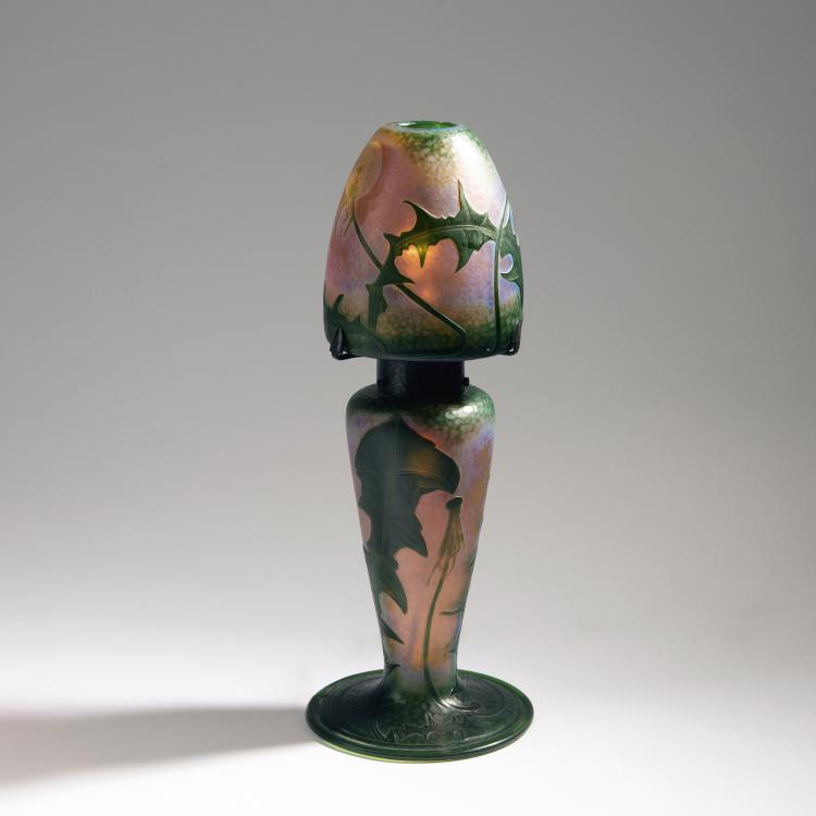 Bild 3 zu Objekt, Martel&eacute;-Tischlampe 'Pissenlits' - 'Chandelles', 1898-1903, Henri Berg&eacute;, Daum Fr&egrave;res, Nancy, 153B 100