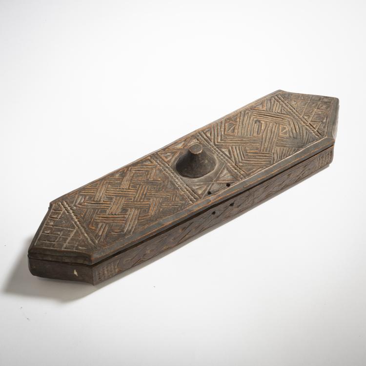 Hauptbild zu Objekt, Rectangular lidded box, Demokratische Republik Kongo, 154D 608