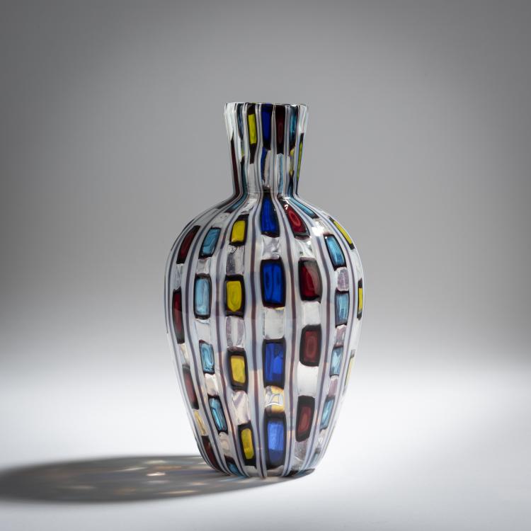 Hauptbild zu Objekt, 'Diamantati' vase, 1968, Ercole Barovier, Barovier & Toso, Murano, 155C 845