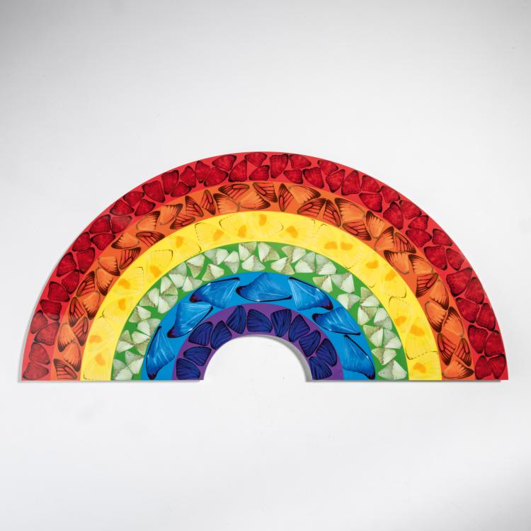 Hauptbild zu Objekt, 'Butterfly Rainbow (small)', 2020, Damien Hirst, Editiert von Heni Editions, 154D 461