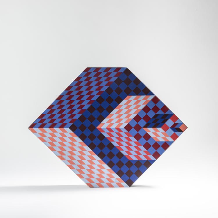 Bild 3 zu Objekt, 'Felhoe', 1989, Victor Vasarely, Ed. Circle, 154D 528