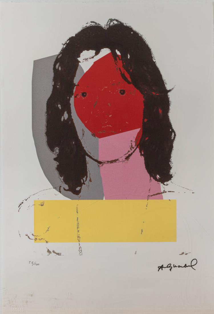 Hauptbild zu Objekt, nach 'Mick Jagger', nach 1975, Andy Warhol, 154D 555