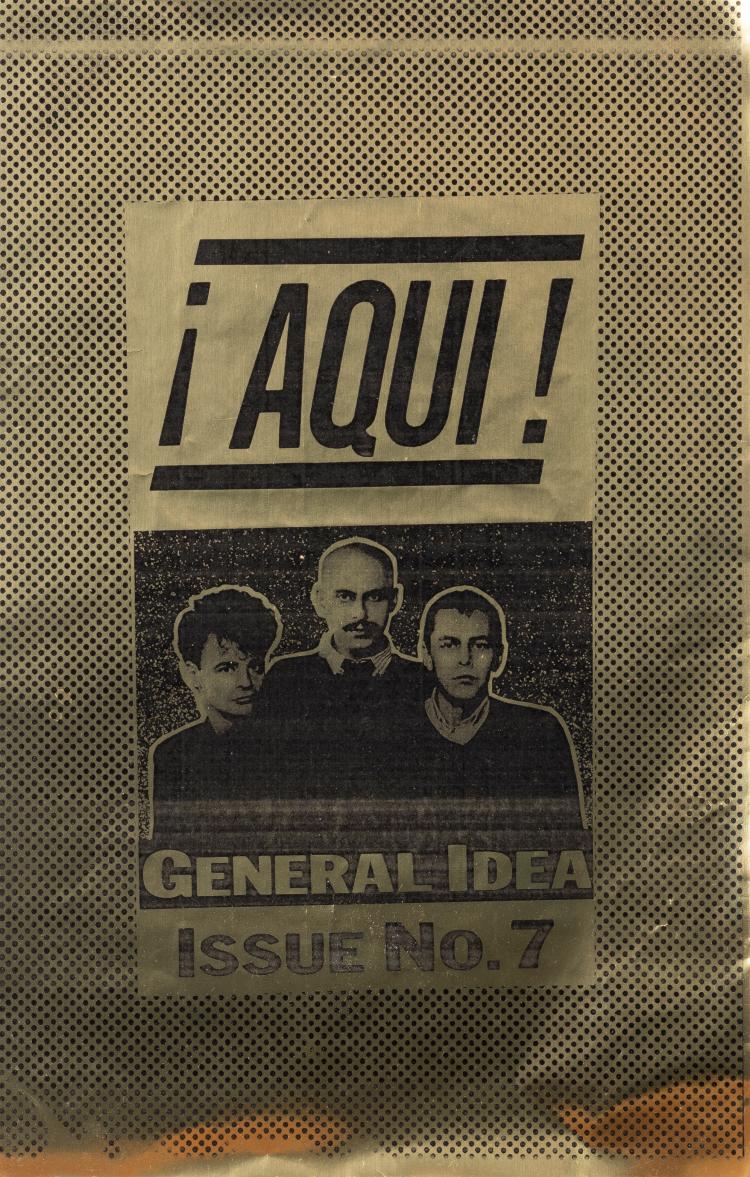 Bild 1 zu Objekt, 'Aqui, General Idea, Issue No. 7', 1985,  General Idea (Felix Partz, Jorge Zontal und A A Bronson (Kollektiv aktiv von 1967 bis 1994), 154D 442