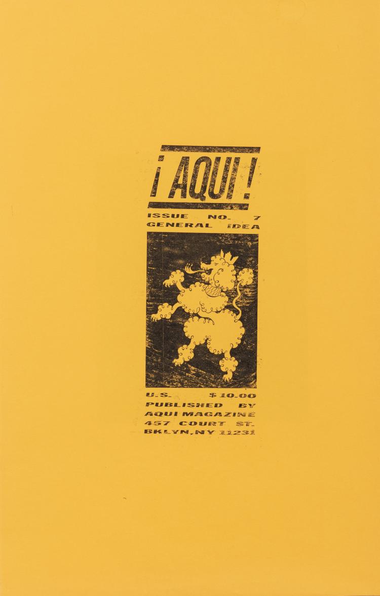 Bild 2 zu Objekt, 'Aqui, General Idea, Issue No. 7', 1985,  General Idea (Felix Partz, Jorge Zontal und A A Bronson (Kollektiv aktiv von 1967 bis 1994), 154D 442