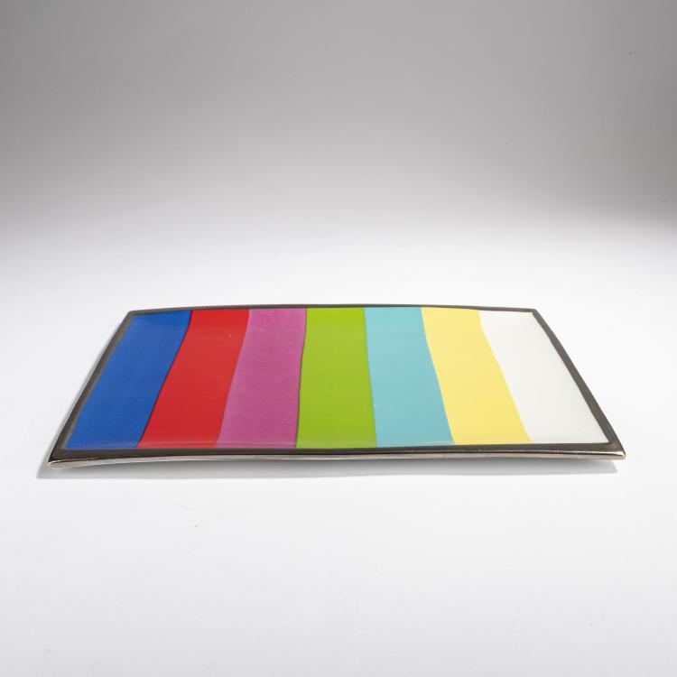Bild 1 zu Objekt, TV 'Test Pattern', 1998,  General Idea (Felix Partz, Jorge Zontal und A A Bronson (Kollektiv aktiv von 1967 bis 1994), 154D 443