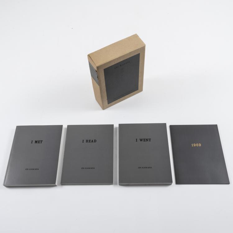 Bild 6 zu Objekt, 'I Went I Met I Read Journal', 1969 (1992), On Kawara, 154D 470