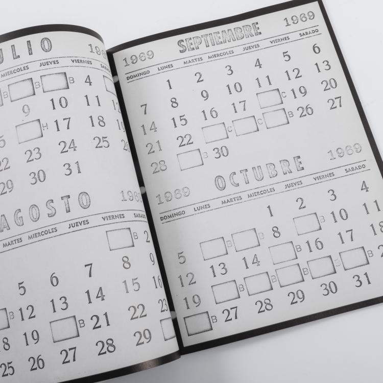 Bild 8 zu Objekt, 'I Went I Met I Read Journal', 1969 (1992), On Kawara, 154D 470