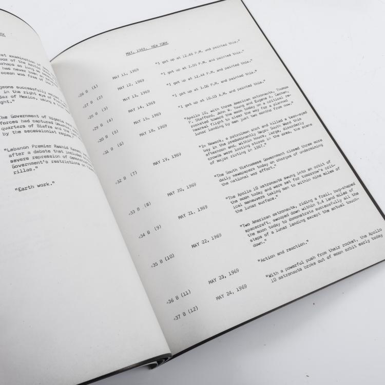 Bild 10 zu Objekt, 'I Went I Met I Read Journal', 1969 (1992), On Kawara, 154D 470