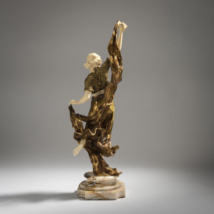 Bild 1 zu Objekt, 'Orientalische T&auml;nzerin', um 1925, Affortunato Gory, 153C 434