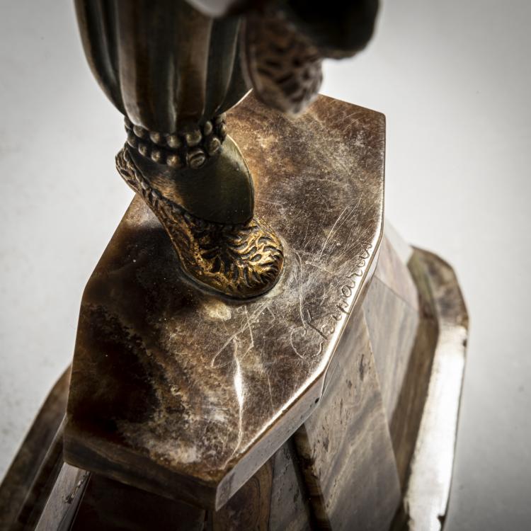 Bild 5 zu Objekt, 'Orientalische T&auml;nzerin', um 1925, Dem&egrave;tre H. Chiparus, 153C 420