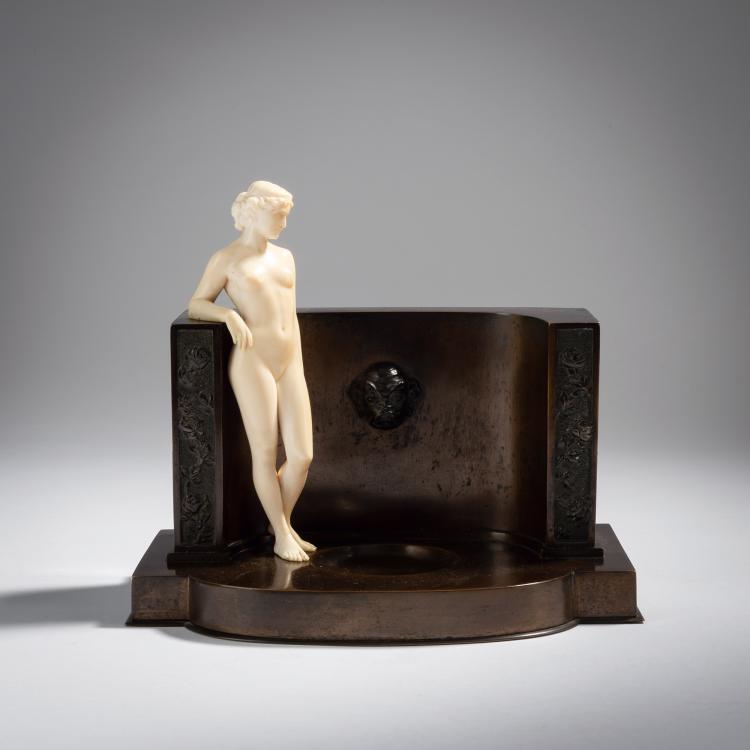 Hauptbild zu Objekt, 'Der Brunnen', um 1920, Ferdinand Preiss, 153C 454