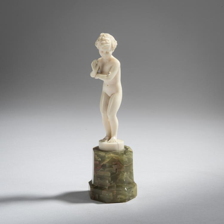 Bild 1 zu Objekt, M&auml;dchen mit Fliege, vor 1914, Ferdinand Preiss, 153C 452