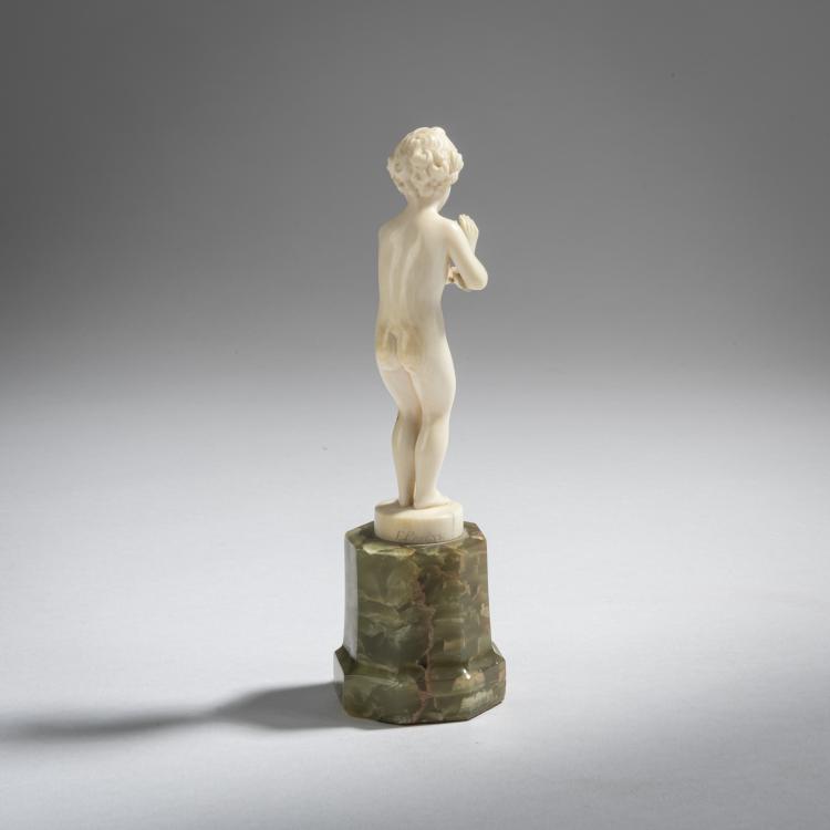 Bild 2 zu Objekt, M&auml;dchen mit Fliege, vor 1914, Ferdinand Preiss, 153C 452