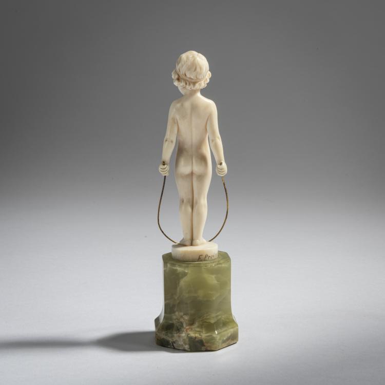 Bild 3 zu Objekt, M&auml;dchen beim Seilh&uuml;pfen, vor 1914, Ferdinand Preiss, 153C 453