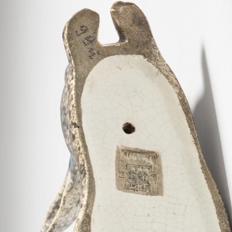 Bild 4 zu Objekt, Hare lying about, 1913/14, Eduard Klablena, Langenzersdorfer Keramik, 153C 529