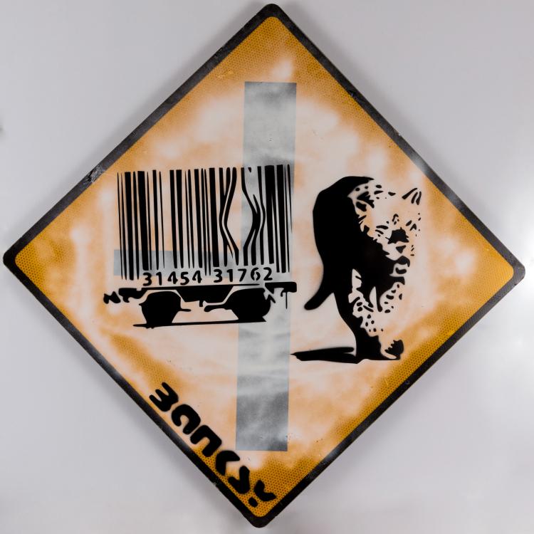 Hauptbild zu Objekt, after 'Barcode Cage', after 2004,  Banksy (after), 154D 418
