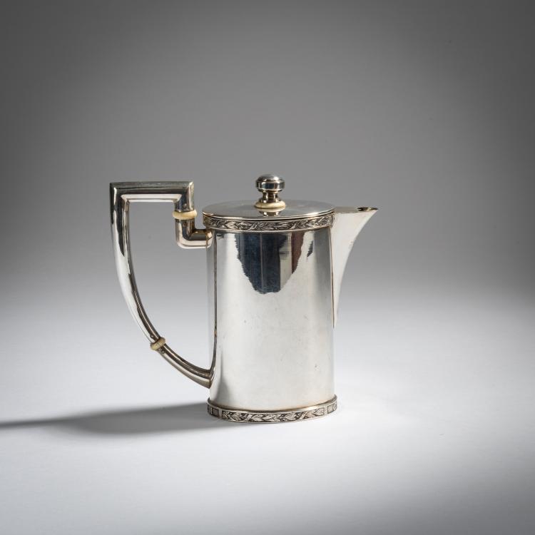 Hauptbild zu Objekt, Chocolate pot, c. 1925, Sturm, Alexander, Wien, 153C 742