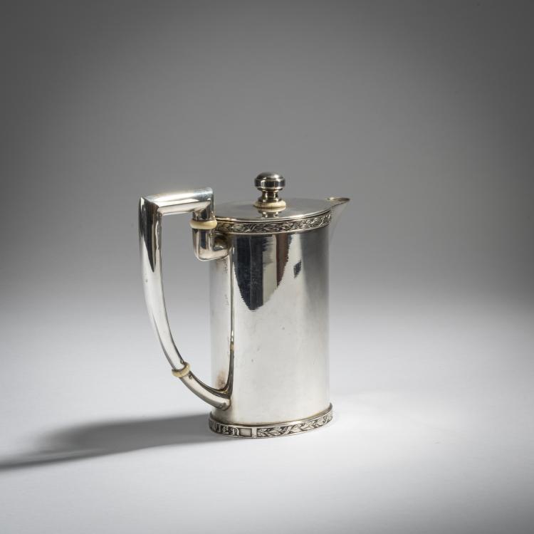 Bild 1 zu Objekt, Chocolate pot, c. 1925, Sturm, Alexander, Wien, 153C 742