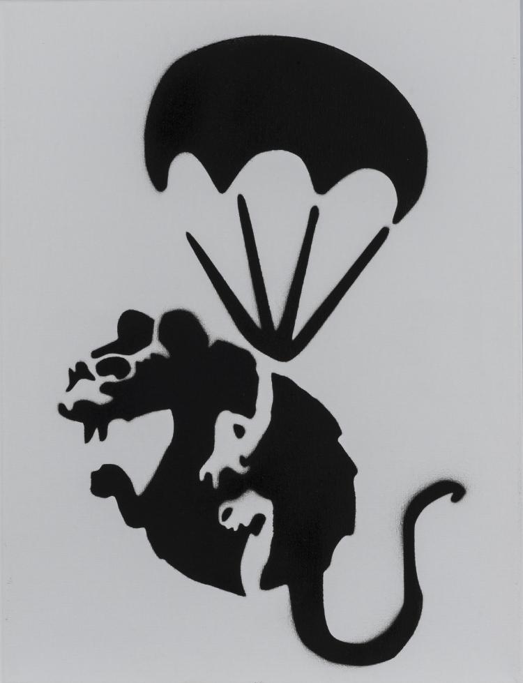 Bild 2 zu Objekt, after 'Parachuting Rat', after 2003,  Banksy (after), 154D 417