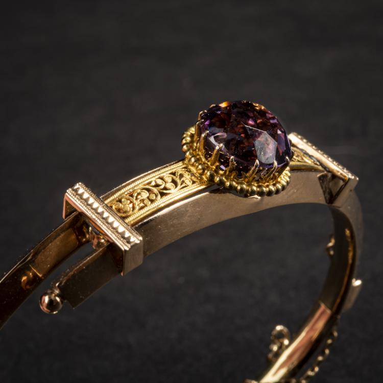 Bild 2 zu Objekt, Biedermeier bangle, mid-19th century, &Ouml;sterreich-Ungarn, 153C 728