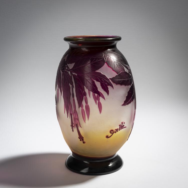 Bild 2 zu Objekt, Vase 'Fuchsias', 1920er Jahre, Gall&eacute;, Etablissements, Nancy, 153B 246