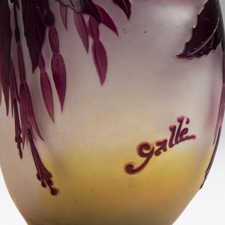 Bild 3 zu Objekt, Vase 'Fuchsias', 1920er Jahre, Gall&eacute;, Etablissements, Nancy, 153B 246