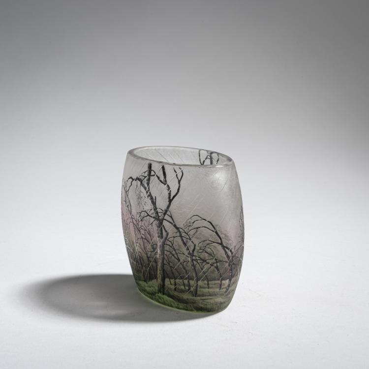 Bild 2 zu Objekt, Vase 'Pluviose' or 'Une pluie', 1900, Henri Berg&eacute;, Daum Fr&egrave;res, Nancy, 153B 109