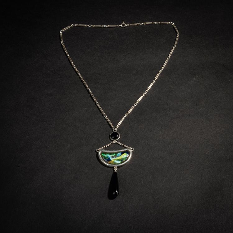 Hauptbild zu Objekt, Collier, 1930s, &Ouml;sterreich (zugeschrieben), 153C 727