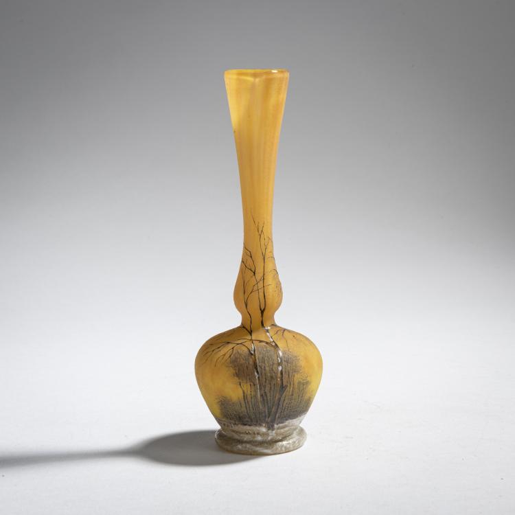 Bild 2 zu Objekt, Soliflore 'Cr&eacute;puscule neige' oder 'Paysage hiver', um 1906, Daum Fr&egrave;res, Nancy, 153B 127