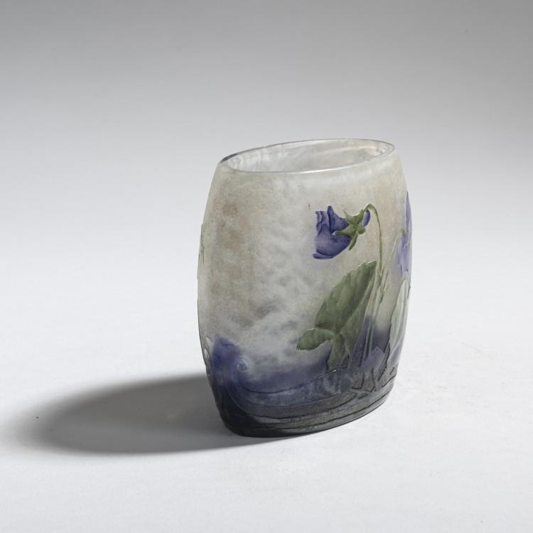 Bild 2 zu Objekt, Vase 'Violettes', um 1910, Daum Fr&egrave;res, Nancy, 153B 150