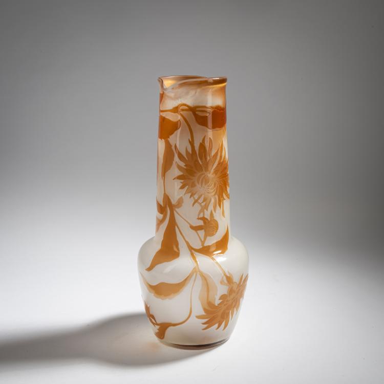 Bild 1 zu Objekt, Vase 'Dahlias', um 1900, Emile Gall&eacute;, Gall&eacute;, Emile, Nancy, 153B 205