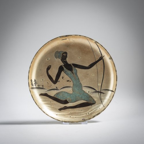 Decorative 'Ikora' plate 'Diana', c. 1925