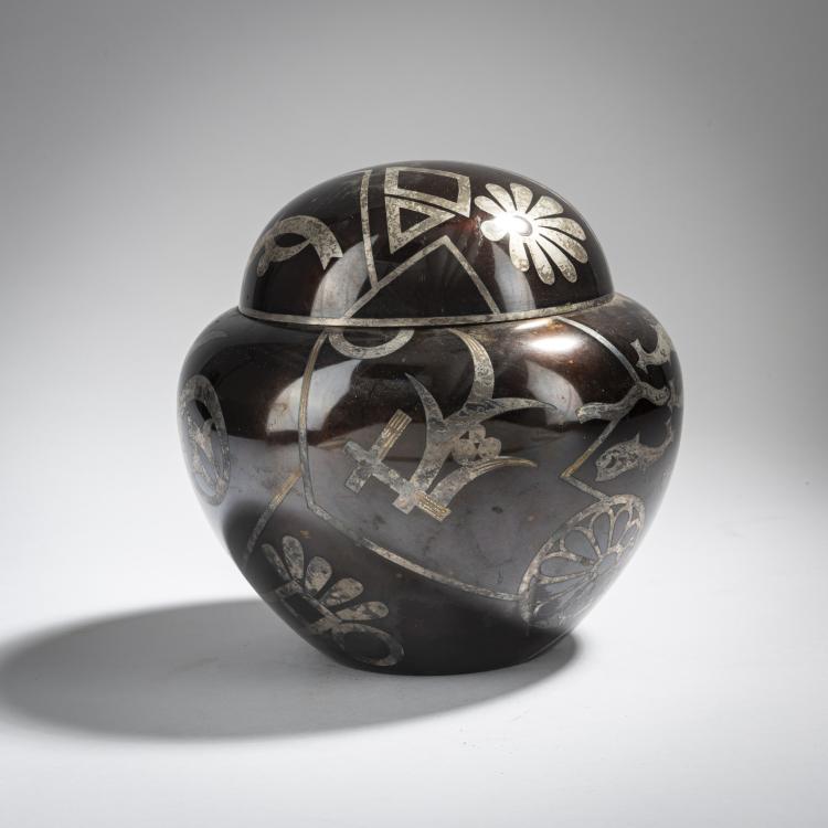 Bild 1 zu Objekt, 'Ikora' covered vase, 1929, Paul Haustein, WMF, Geislingen, 153C 674