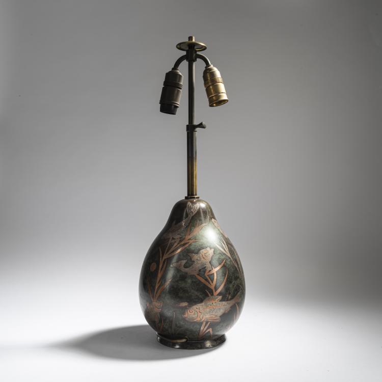Bild 2 zu Objekt, Tall 'Ikora' table light, 1931, WMF, Geislingen, 153C 680