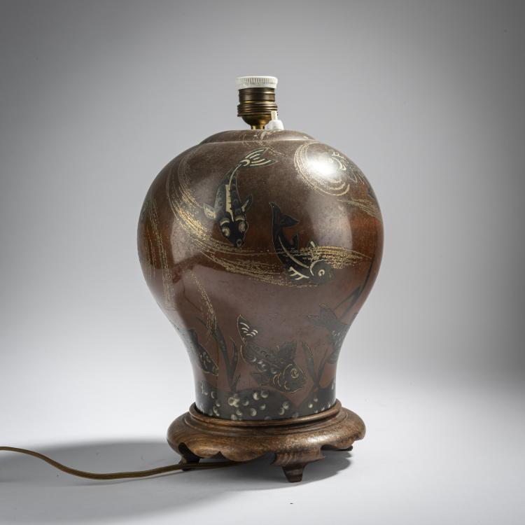 Bild 2 zu Objekt, Tall 'Ikora' table light, c. 1935, WMF, Geislingen, 153C 682