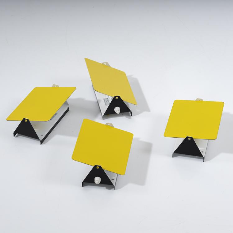 Bild 1 zu Objekt, Set of four wall lights 'CP-1', 1963, Charlotte Perriand, Steph Simon, Paris, 154A 142