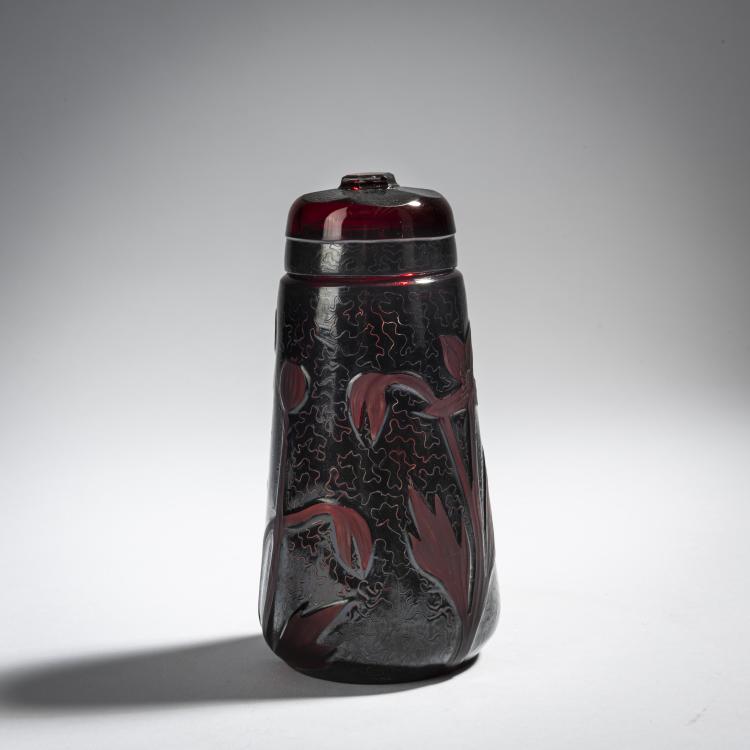 Bild 1 zu Objekt, Deckelvase, um 1920, Lothringen, 153B 264