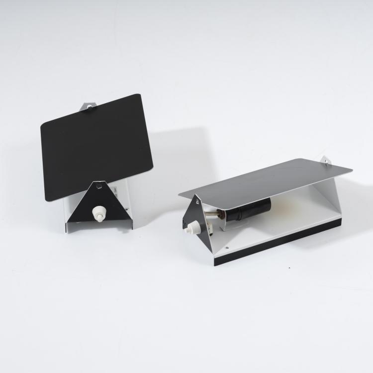 Bild 1 zu Objekt, Zwei Wandleuchten 'CP-1', 1963, Charlotte Perriand, Steph Simon, Paris, 154A 143