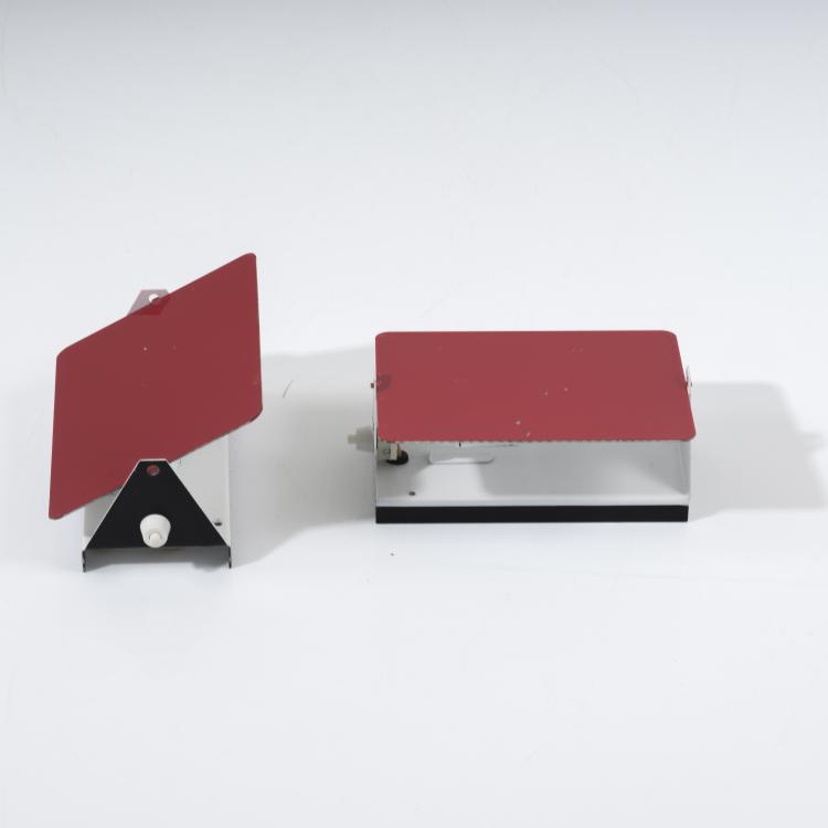 Bild 1 zu Objekt, Pair of wall lights 'CP-1', 1963, Charlotte Perriand, Steph Simon, Paris, 154A 144