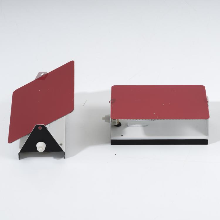 Bild 2 zu Objekt, Pair of wall lights 'CP-1', 1963, Charlotte Perriand, Steph Simon, Paris, 154A 144