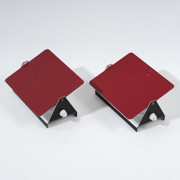 Bild 3 zu Objekt, Pair of wall lights 'CP-1', 1963, Charlotte Perriand, Steph Simon, Paris, 154A 144