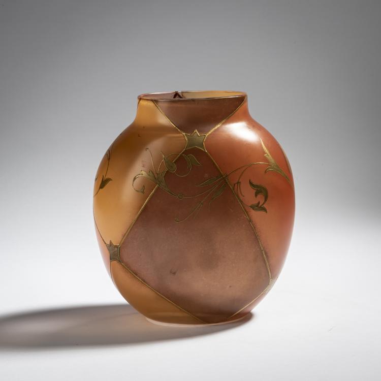 Bild 2 zu Objekt, Vase mit Drache, um 1910, B&ouml;hmen, 153B 337