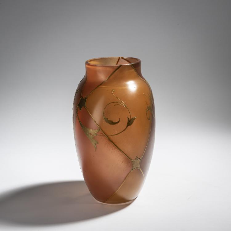 Bild 4 zu Objekt, Vase mit Drache, um 1910, B&ouml;hmen, 153B 337