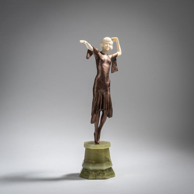 Hauptbild zu Objekt, T&auml;nzerin, 1920er Jahre,  Deutschland, Deutschland, 153C 429