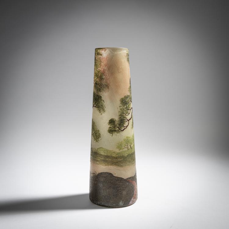 Bild 3 zu Objekt, Vase 'Paysage', 1910-15, Legras & Cie., Saint-Denis, 153B 262